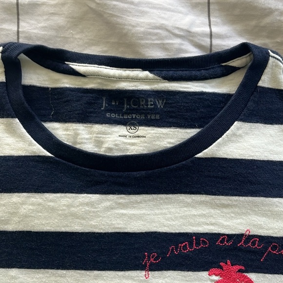 Striped JCrew beach t - Picture 3 of 3